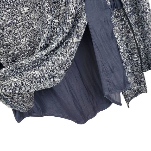 Anthropologie Dolan Contrast Anorak Cardigan - Picture 6 of 10